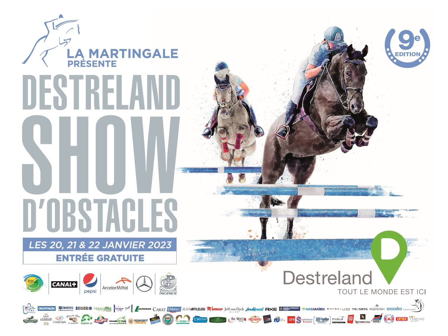 Le grand retour du Destreland Show d'Obstacles en Guadeloupe